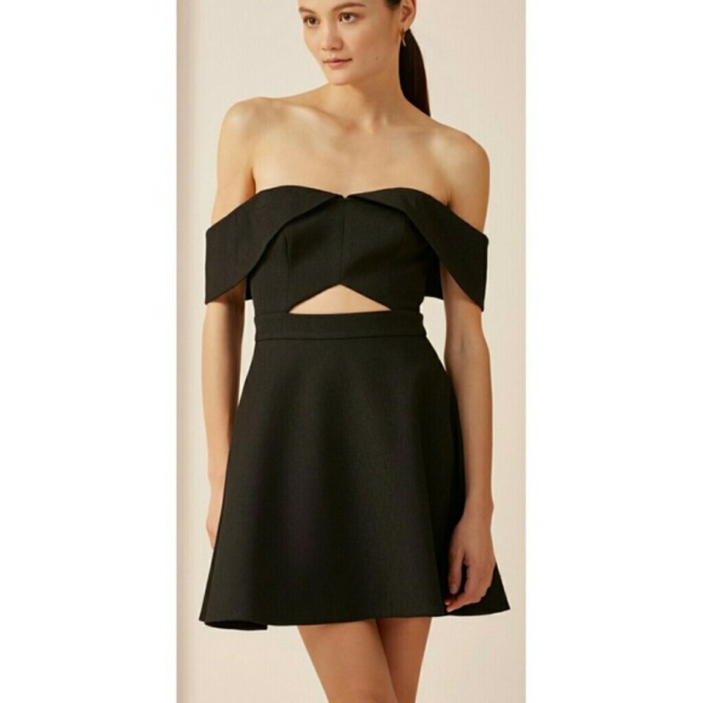 Keepsake Black Apollo Mini Dress